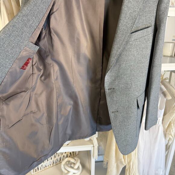 Levi's Men's Size 40R Gray Action Suit with STA-PREST #3414 - Picture 10 of 13